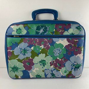 Kids Floral Suitcase Vintage Childrens 1950s Bag